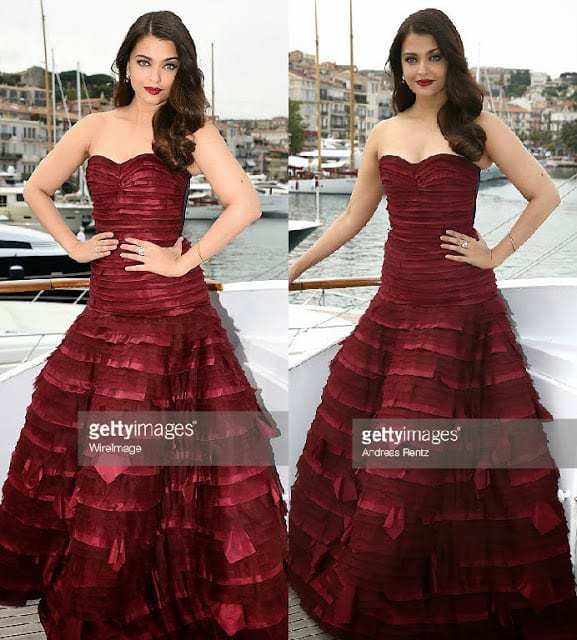 aishwarya rai at acnnes 2015 red gown