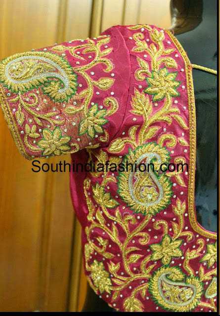 pattu saree blouse