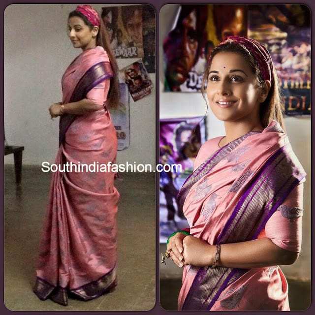 vidya balan in gaurang shah saree