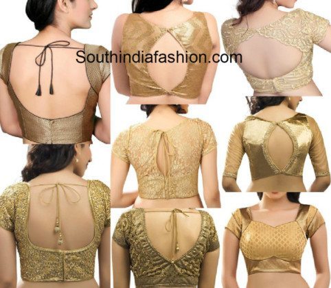 10 Must Have Blouse Designs in Your Wardrobe – South India Fashion