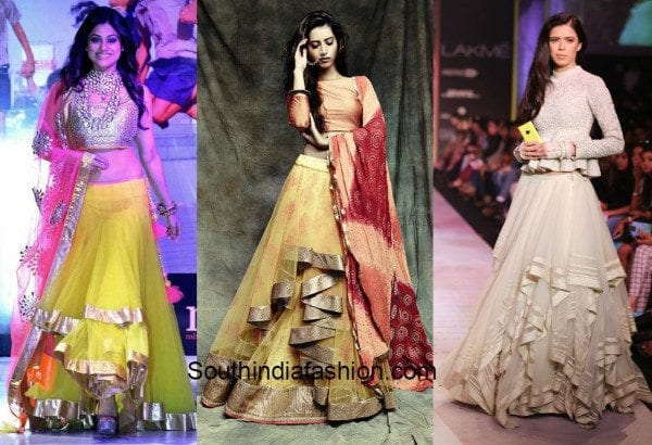 Flared Lehenga style