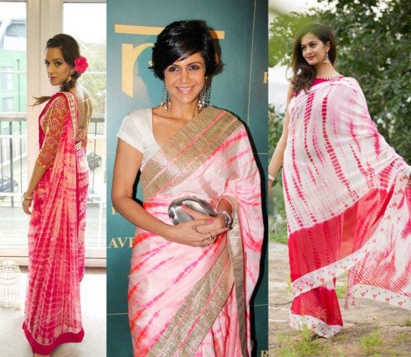 Sibori Dyed Sarees