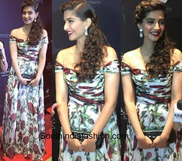 Sonam Kapoor in dolce and gabbana