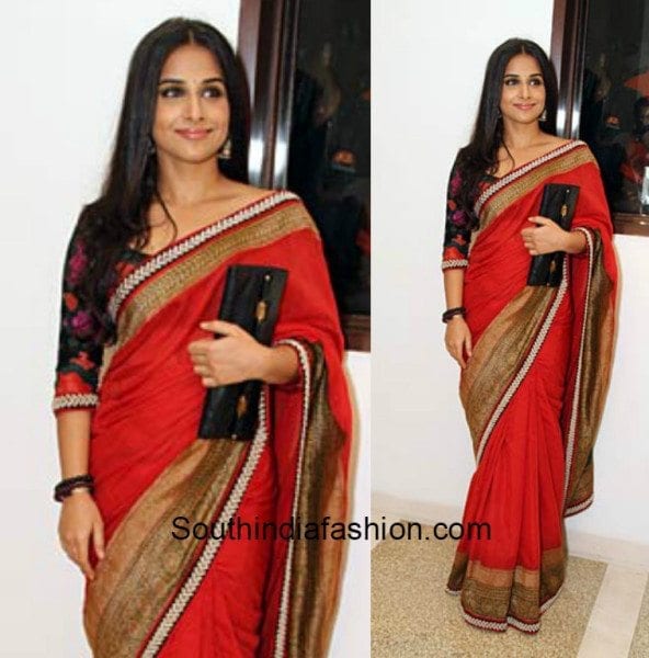 Vidya Balan in Sabyasachi