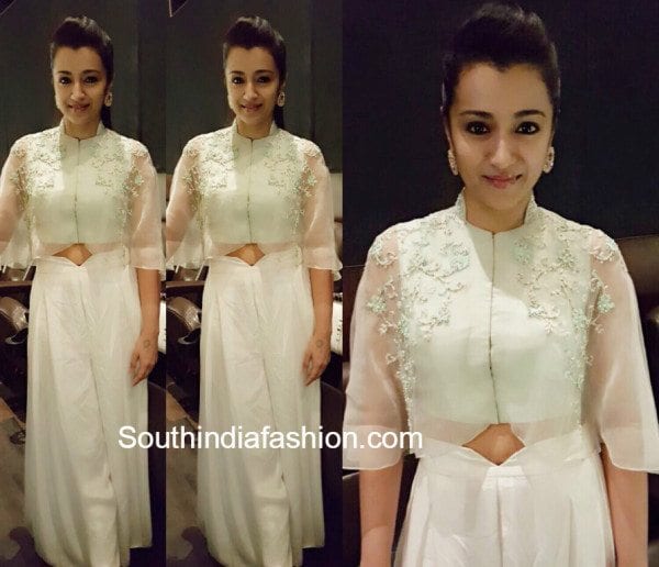 Trisha in Medha Batra at Thoongavanam audio launch