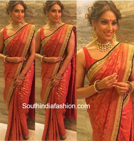 Bipasha Basu in Sabyasachi Saree