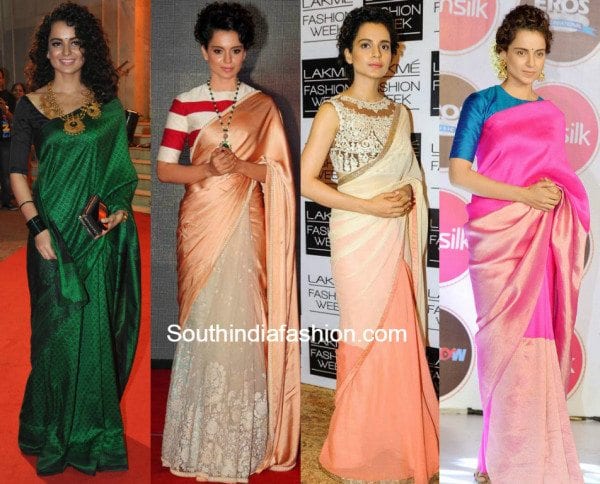 Kangana Ranaut's ten best saree appearances