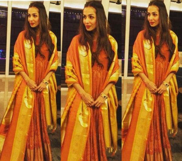 Malaika Arora Khan in Gaurang Shah Anarkali