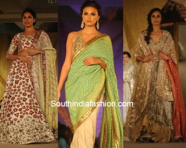 Manish Malhotra collection displayed at the Sahachari foundation 