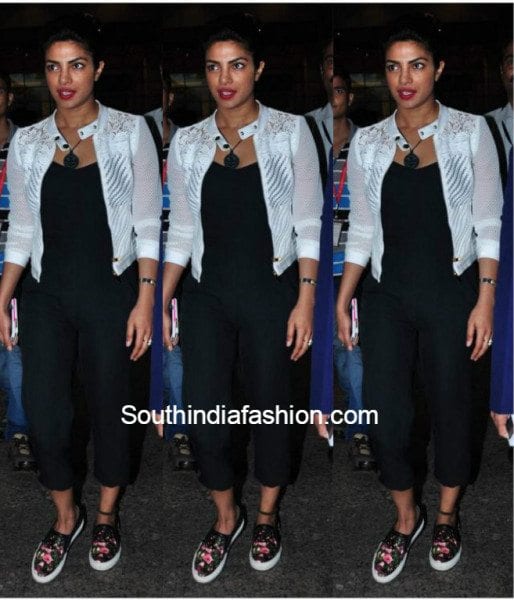 Priyanka Chopra in Pinko, Theory and Givenchy