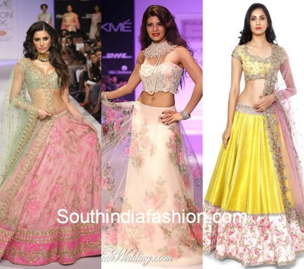 Floral Lehengas