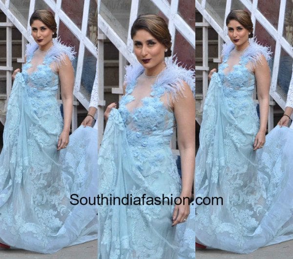 Kareena Kapoor in Falguni & Shande Peacock