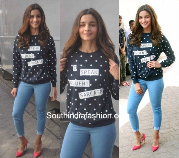 Alia Bhatt at Mehboob Studio