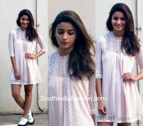 Alia Bhatt's at Kapoor & Sons promotions