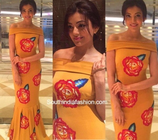 Kajal Aggarwal at the Flower TV Awards in Dubai