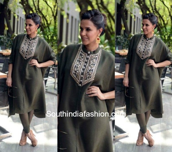 Neha Dhupia in Payal Singhal