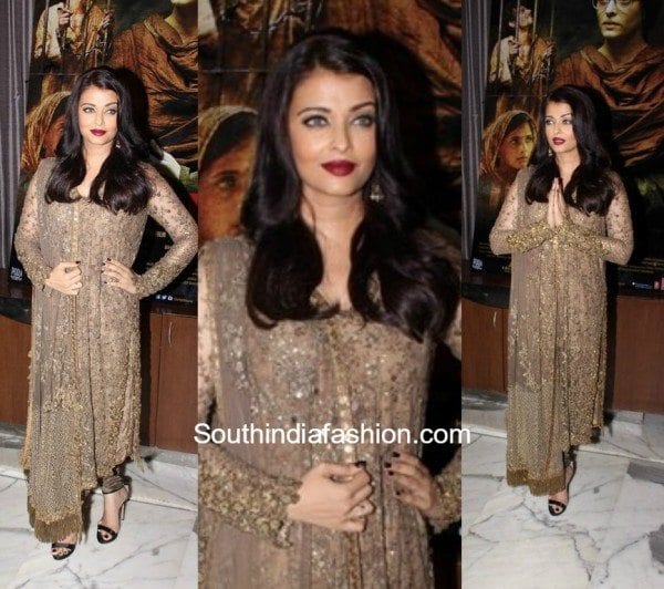 Aishwarya Rai Bachchan in Sabyasachi