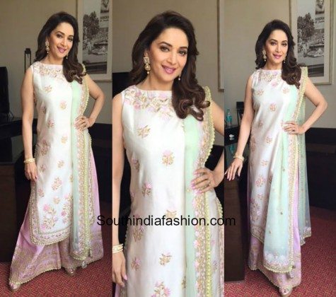 Madhuri Dixit in Tamanna Punjabi Kapoor – South India Fashion