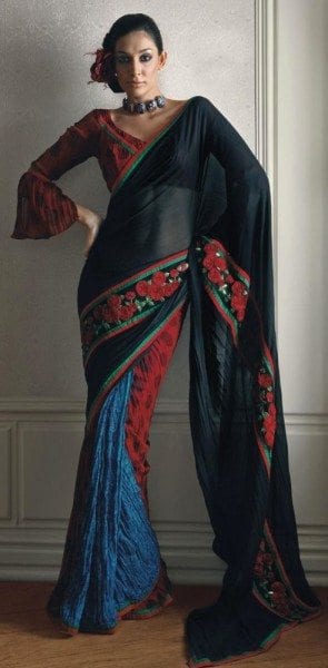 Ladies, Boost Your Ethnic Saree Style with These Artistic & Innovative Blouse Sleeve Styles