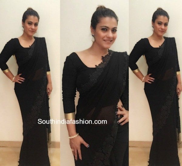 kajol_black_manish_malhotra_saree