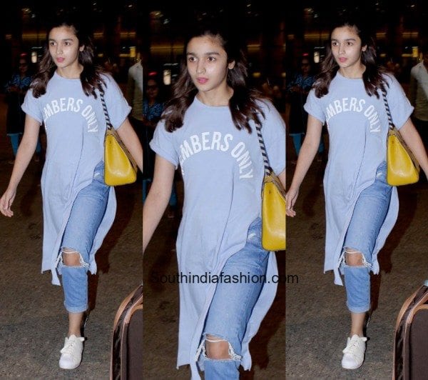 Alia Bhatt's Airport Style