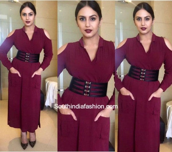 Huma Qureshi in a jumpsuit