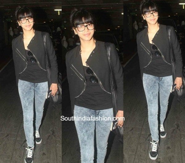 Shruti Haasan's Airport Style