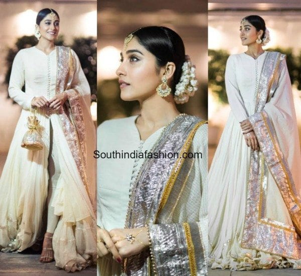 regina_cassandra_white_anarkali_shravan_kumar