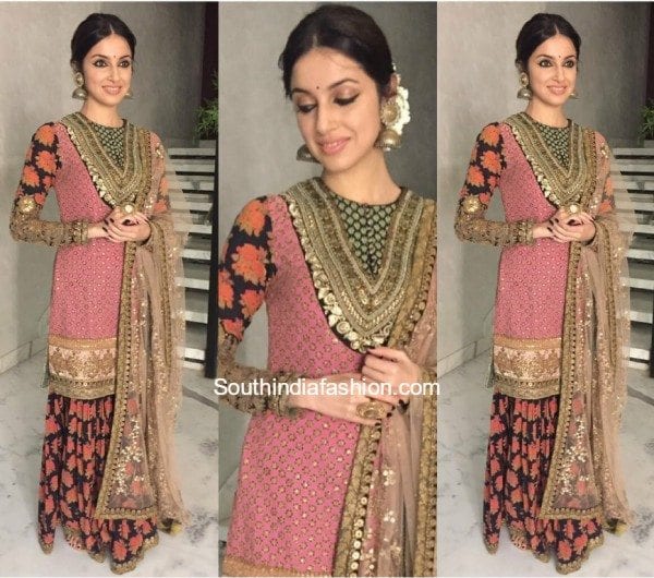 Divya Khosla Kumar in Sabyasachi at Lakme Fashion Week Finale