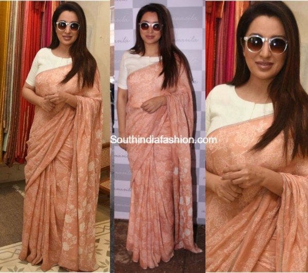 Tisca Chopra at the store opening of Anavila