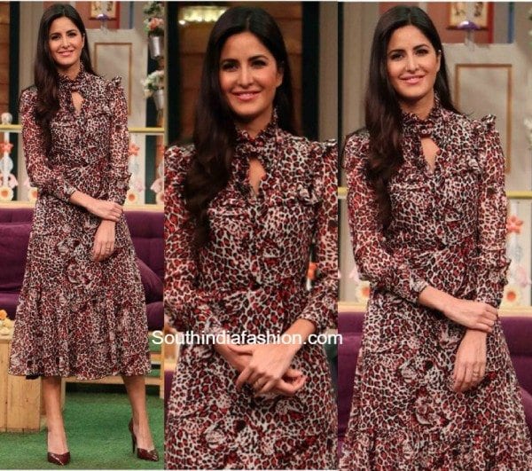 Katrina Kaif in YSL at Kapil Sharma Show