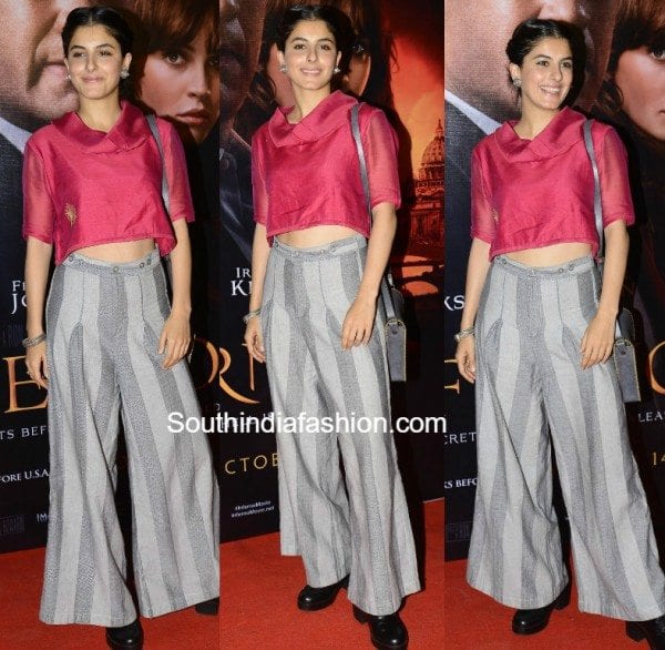 isha_talwar_palazzos_crop_top_inferno_screening