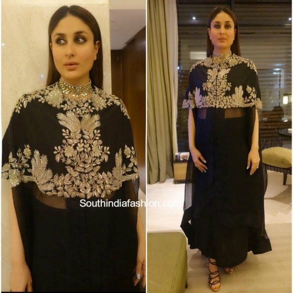 kareena_kapoor_anamika_khanna_black_dress_pregnancy