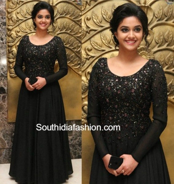 keerthy_suresh_black_gown_remo_thanks_meet