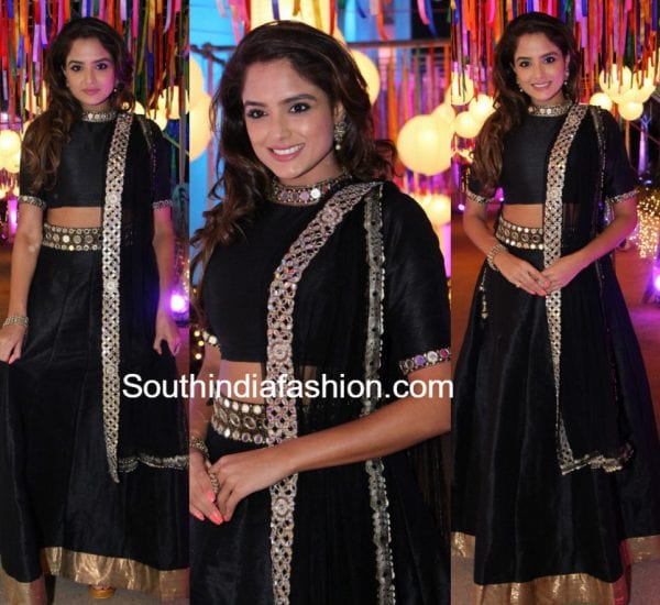 ashmita-sood-black-mirror-work-lehenga