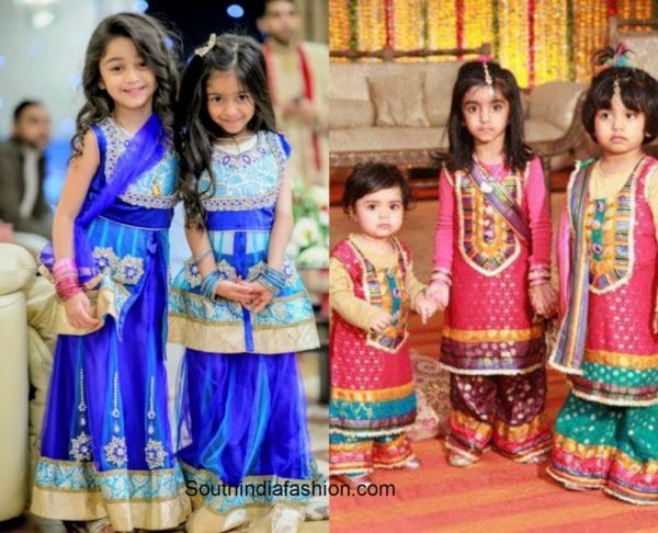 Baby girl sale mehndi dresses 2017