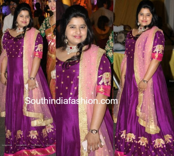 dil-raju-daughter-hanshitha-floor-length-anarkali