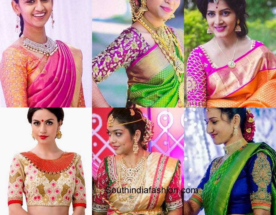 Top 6 Bridal Blouse Designs – South India Fashion