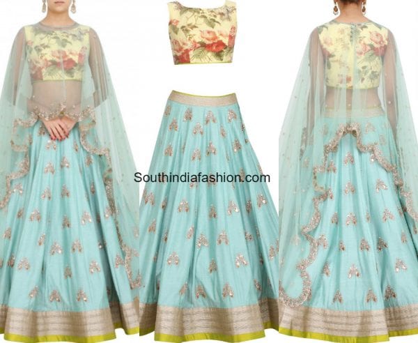 LEHENGA-WITH-CAPE-BLOUSE-ANUSHREE-REDDY