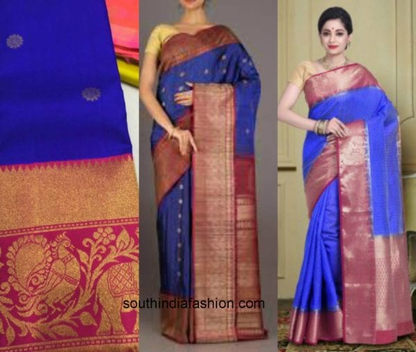 blue_maroon_combo_kanjeevaram_saree1