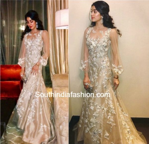 jhanvi-kapoor-manish-malhotra-gown-keshav-reddy-wedding