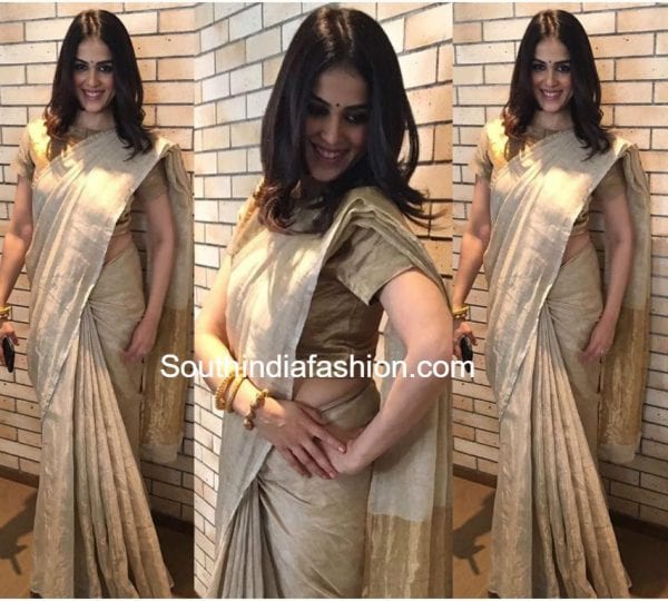 genelia-anavila-saree