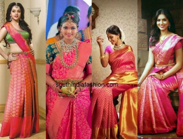 pink_bridal_kanjeevaram_saree