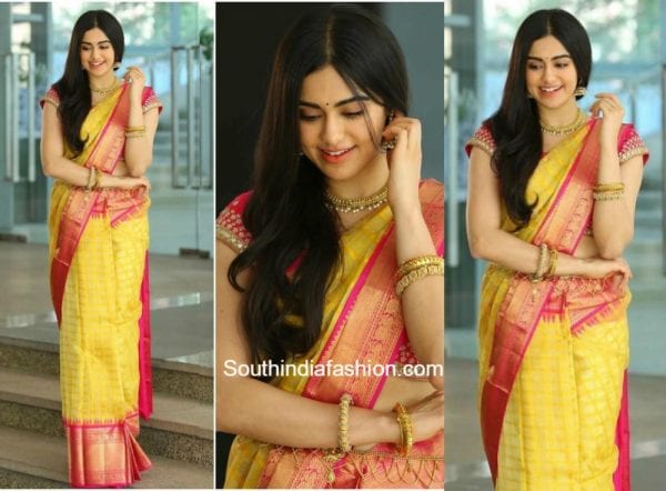 Adah Sharma in Madhurya Creations for an event