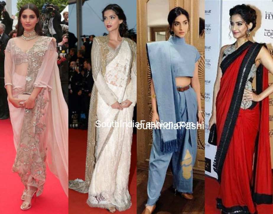 Sonam-kapoor-in-sarees