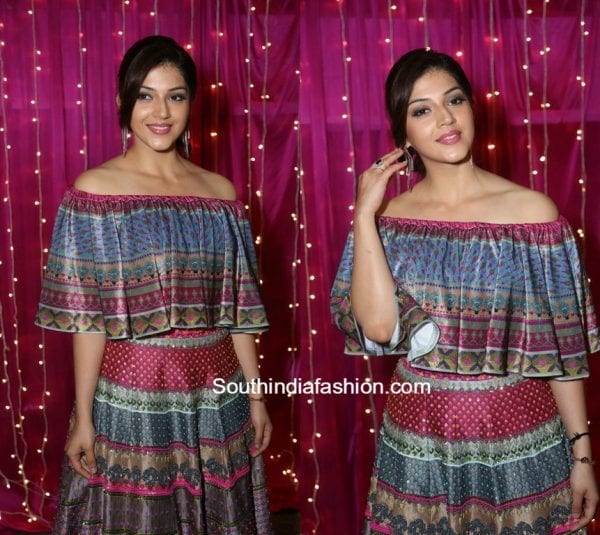 Mehreen Pirzaada in Siddhartha Bansal at Zee Apsara Telugu Awards 2017 1