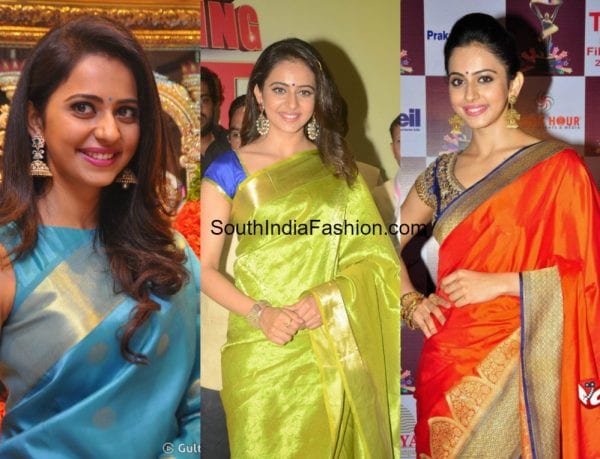 rakul-preet-singh-in-pattu-saree