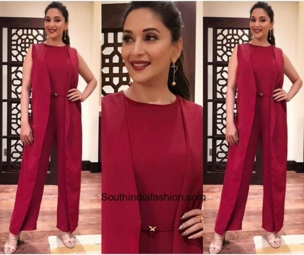 Madhuri Dixit in Taneiya Khanuja for the Toyota Event Day 2