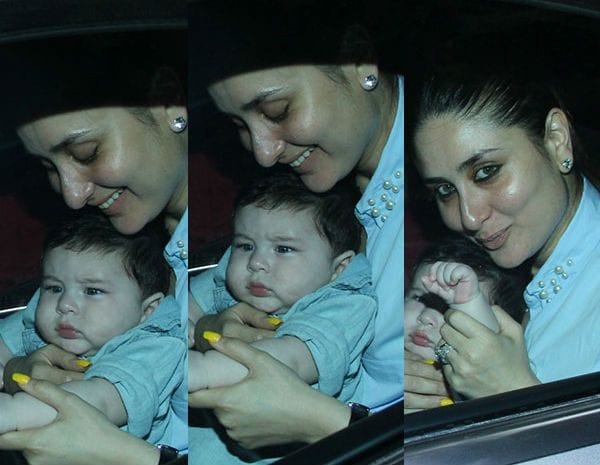 kareena kapoor with baby taimur