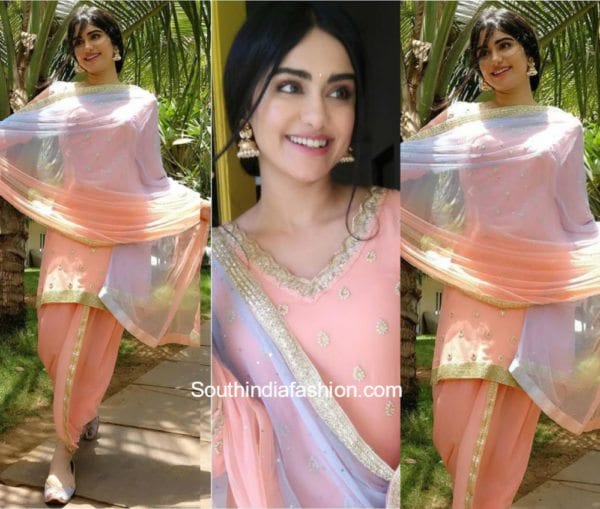 Adah Sharma in a Bhukima Grover salwar 1